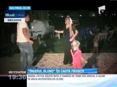 Fetita gasita intr-o tabara de rromi din Grecia, tratata ca un urs de circ