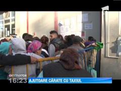 Targoviste: Ajutoare de la Uniunea Europeana carate cu taxiul
