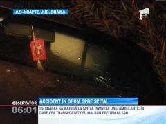 Accident cu cascadorii, in Braila