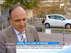 Si-au platit locurile de parcare, dar nu le pot folosi