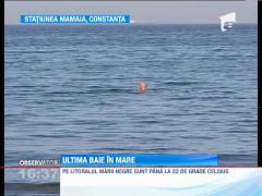 Pe litoralul Marii Negre sunt pana la 22 de grade Celsius