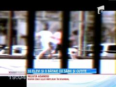 UPDATE! Macel cu sabia intre elevii liceului "Dimitrie Leonida"