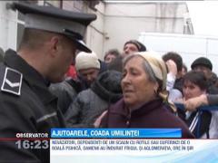 Imbranceli pentru pachetele cu alimente de la Uniunea Europeana