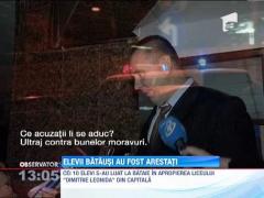 Elevii batausi au fost arestati pentru 29 de zile