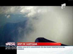 SPECIAL! Iamina Ilea, cea mai buna parapantista a Romaniei