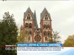 Papa Francisc l-a suspendat din functie pe un episcop german