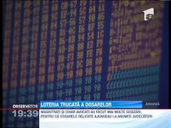 Loteria trucata a dosarelor, recunoscuta chiar de procurorii DNA