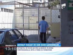 Prahova: Detinut, evadat de sub ochii gardienilor