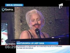 Lady Gaga a marturisit ca este bisexuala