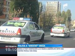 Au carat varza confiscata cu masinile de politie