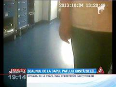 Taxa de 50 de lei pentru pentru un scaun asezat la capataiul bolnavilor