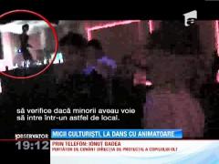 "Micii Hercule", la dans cu animatoarele