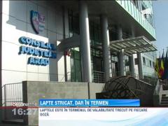 Lapte stricat distribuit in scolile din Arad