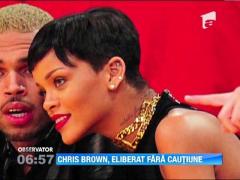Chris Brown, eliberat din inchisoare fara cautiune