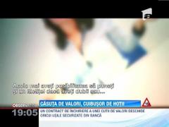 Jaf de proportii, la o banca din Pitesti