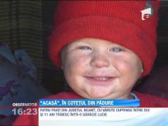 Patru copii din judetul Neamt traiesc in cotetul din padure