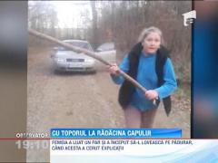 Un padurar a fost atacat cu toporul de doi hoti