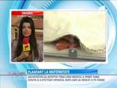 Arad: Medic ginecolog, saltat de politisti