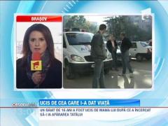 Un baiat de 16 ani a fost ucis de mama lui, dupa ce a incercat sa-i ia apararea tatalui