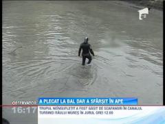 Un elev a plecat la Balul Bobocilor, dar a sfarsit inecat in raul Mures