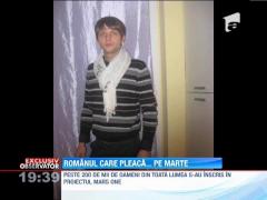 Romanul George Hruby s-a inscris in proiectul care isi propune sa colonizeze planeta Marte