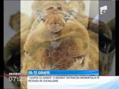 O ghicitoare provoaca utilizatorii de Facebook sa-si schimbe poza de profil cu una in care este o girafa