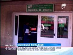 Mihai Cimpineanu, liderul trupei Suie Paparude, a fost transferat la Bucuresti