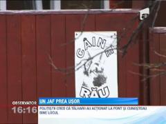 Jaf la o firma de transport international din Arad