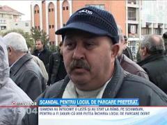 Scandal pentru locul de parcare preferat, in Alba Iulia
