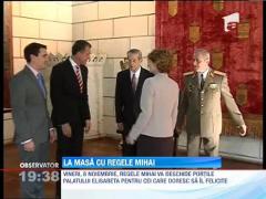 UPDATE! Regele Mihai ofera un dejun privat la Palatul Elisabeta