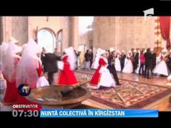 Nunta colectiva organizata de guvernul din Kirgizstan