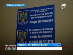 Un travestit a fost prins la o luna dupa ce a furat un portofel