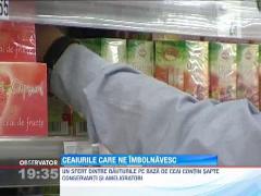 Bauturile pe baza de ceai contin intre doua si sapte E-uri!