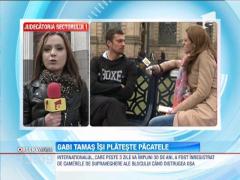 Fotbalistul Gabi Tamas a platit usa blocului pe care a distrus-o