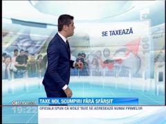 Noul an vine cu belşug în visteria statului! Guvernul impozitează până şi trotuarele!