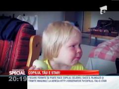 SPECIAL!!! Copilul tău e star! Un bebeluş rus este înnebunit după ceapă