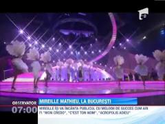 Mireille Mathieu va concerta la Sala Palatului, in primavara anului viitor