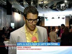 Copiii din România, obezi şi fără interes pentru şcoală