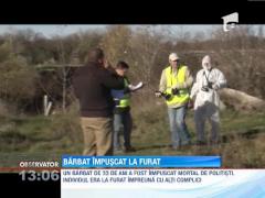 Hoţ împuşcat de un poliţist, în Târgovişte