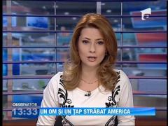 Un tânăr american străbate, pe jos, Statele Unite, alături de un ţap
