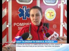 Un braşovean a fost găsit înjunghiat în subsolul blocului