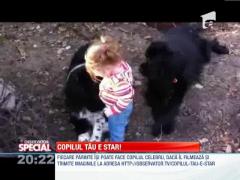 SPECIAL! Câinii cu stăpâni care au copii se transformă în dădace cu blană