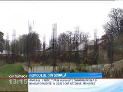 Elevii dintr-o comună vrânceană sunt în pericol în fiecare zi de şcoală