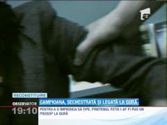 Campioana Mirela Lavric, sechestrată şi legată la gură