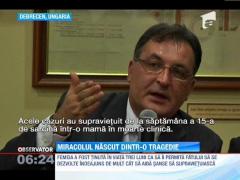 Medicii maghiari au transformat o tragedie într-un miracol!