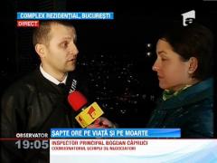 Negociatorii-eroi, recompensaţi pentru că au salvat-o pe tânăra care a vrut să se arunce de la etajul 13