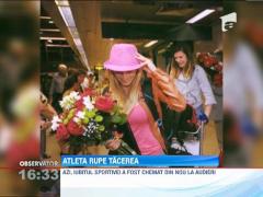 Atleta Mirela Lavric susţine că a fost sechestrată şi a depus plângere împotriva fostului iubit