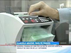 Clauzele abuzive din contractele cu băncile, contestate în instanţă