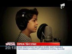 SPECIAL! Un copil cu voce de înger