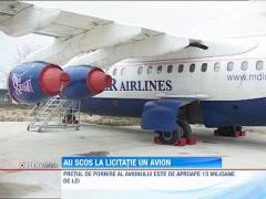 Fiscul din Bacău scoate la licitaţie un avion cu 13 milioane de lei